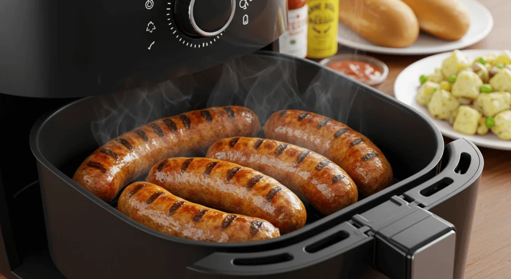 How to Cook Brats in the Air Fryer