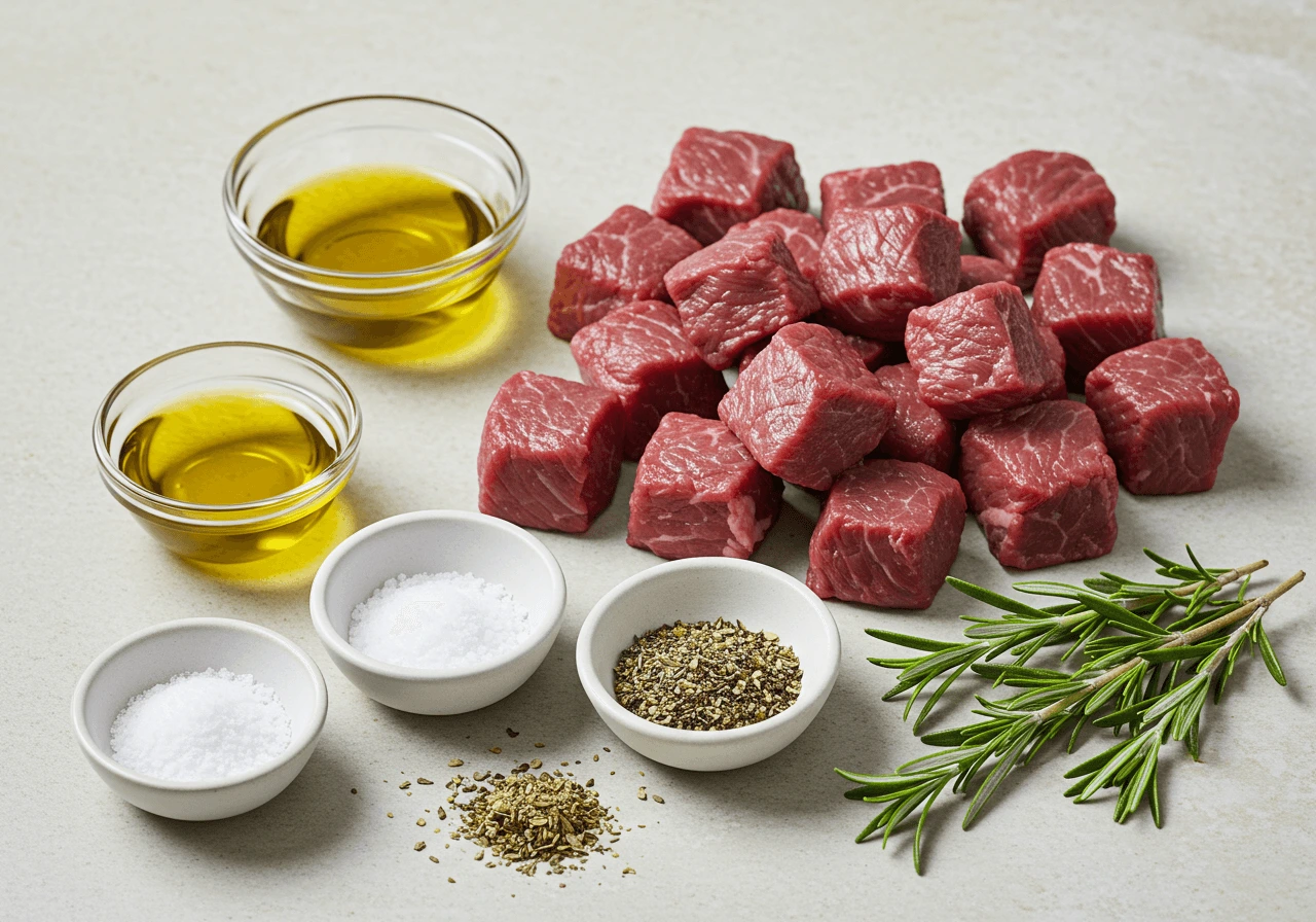steak bites in air fryer