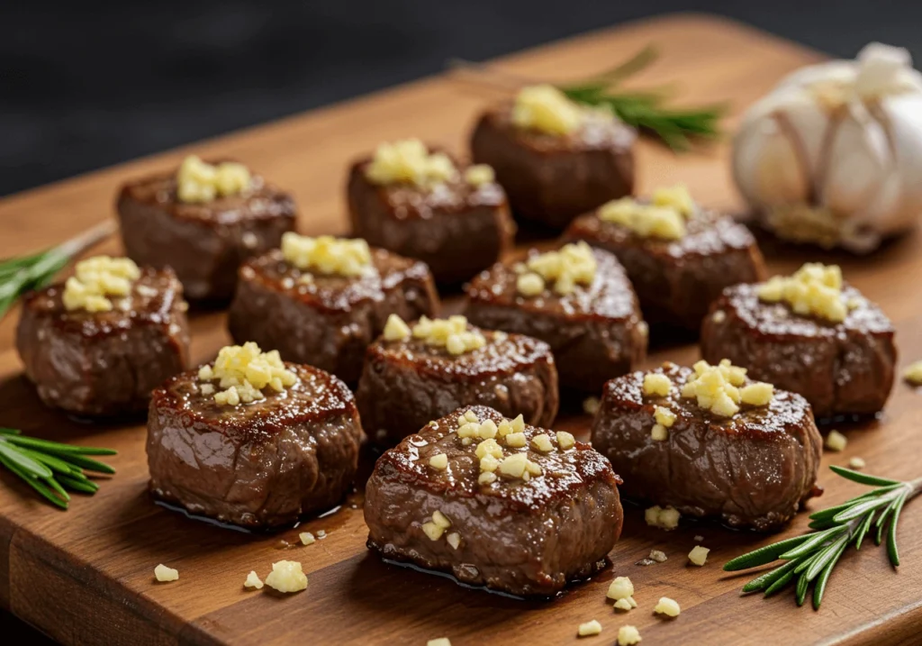 garlic steak bites air fryer