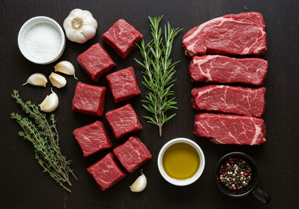 garlic steak bites air fryer