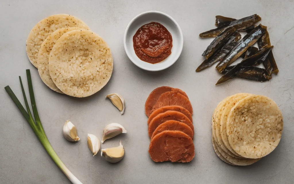 ingredients of tteokbokki