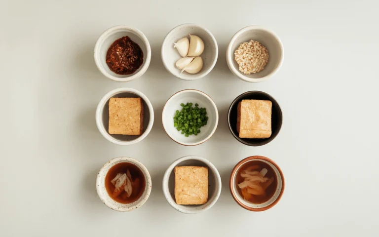 ingredients of tteokbokki
