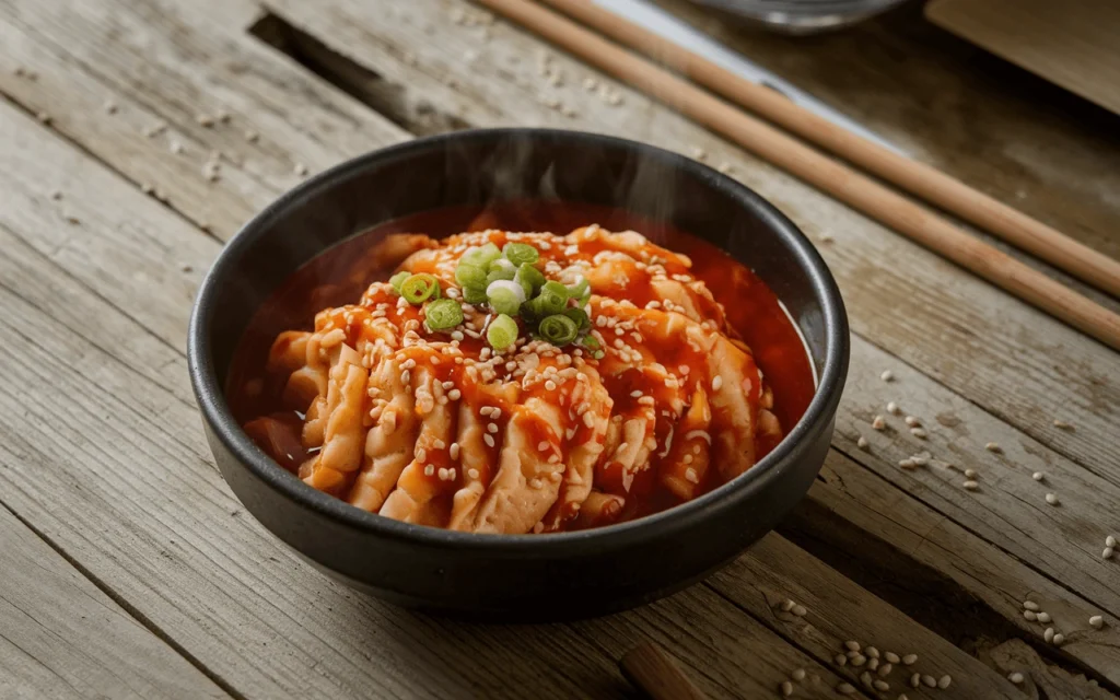 ingredients of tteokbokki