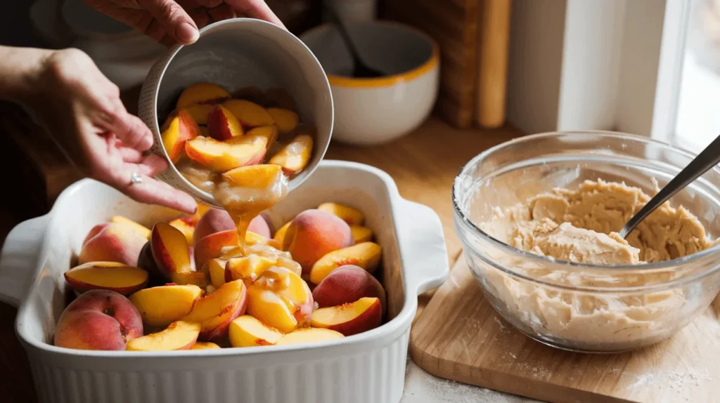 peach cobbler recipes made with canned peaches