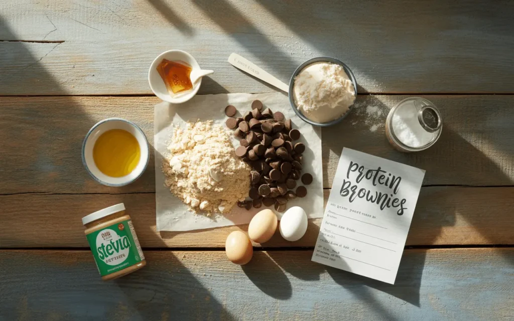 Protein Brownies Healthy