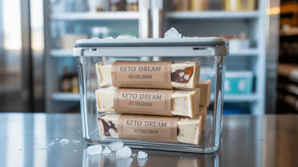 keto ice cream bars