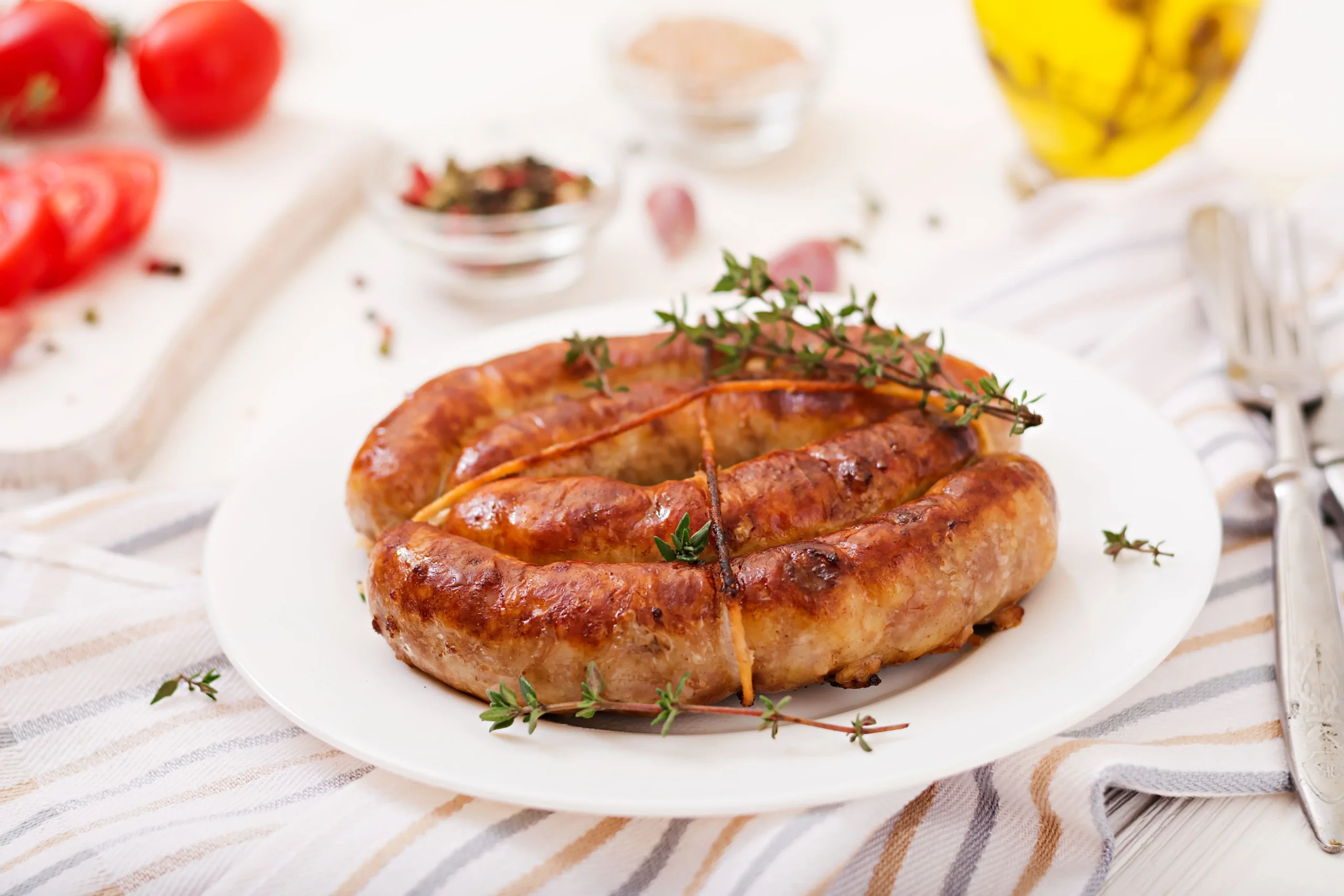 bratwurst in the air fryer