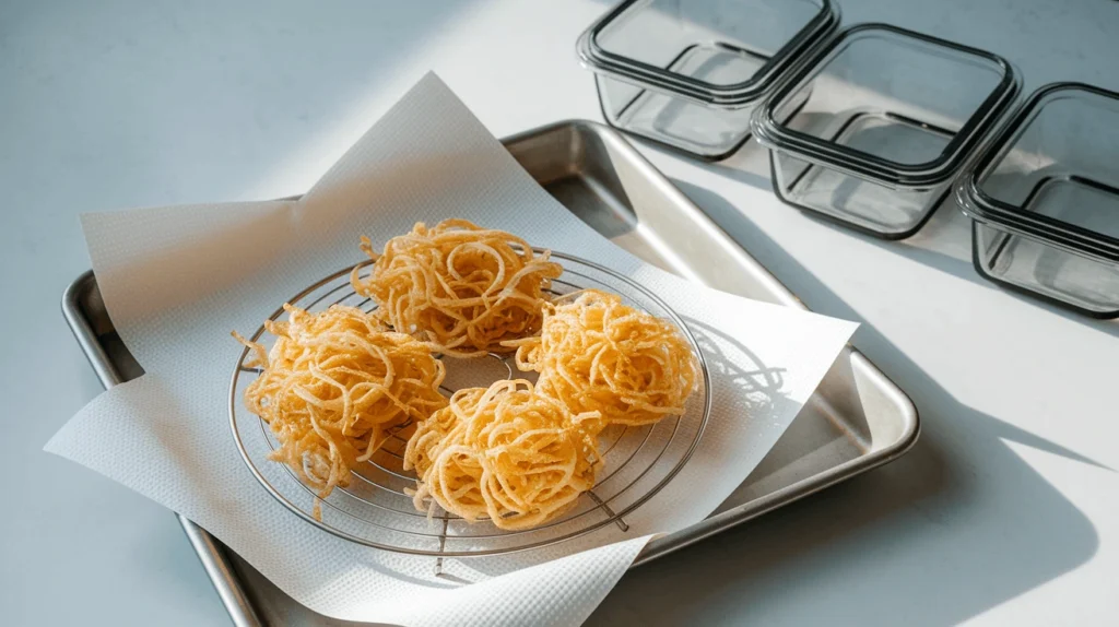 crispy onion strings